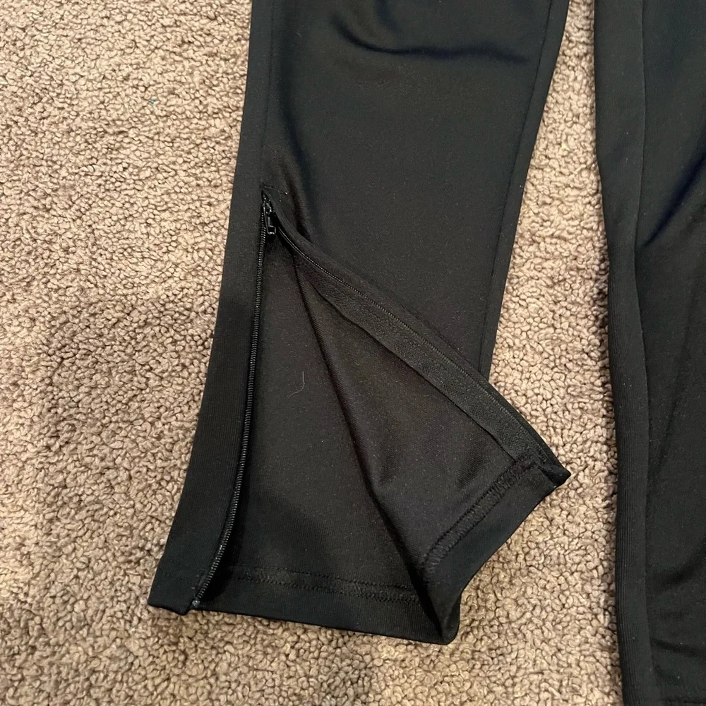 Tiro adidas girls soccer pants, color blqck, size medium - Picture 2 of 5